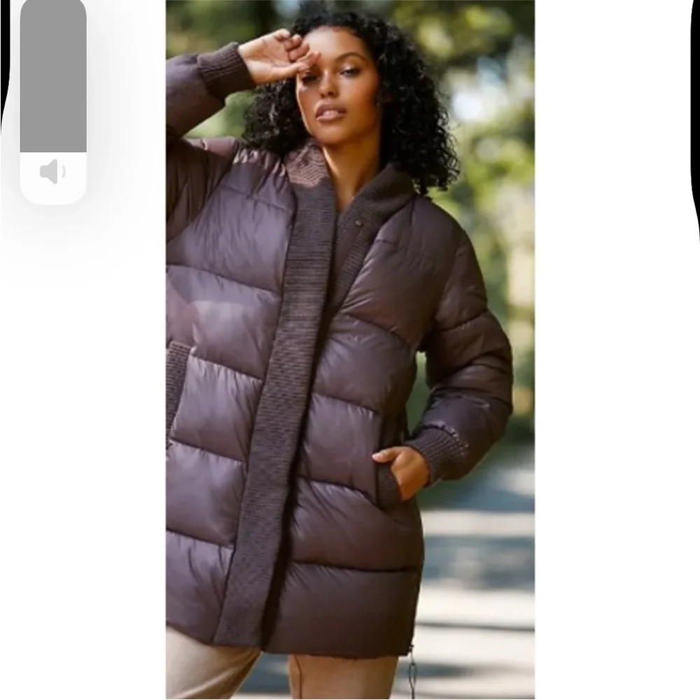 Varley Deep Purple Puffer Jacket - Picture 2 of 4